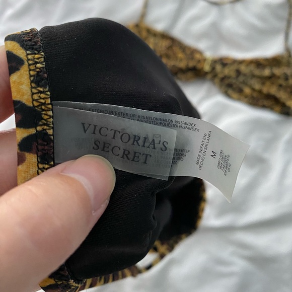 Victoria’s Secret bandeau bikini cheetah leopard print - Picture 6 of 6